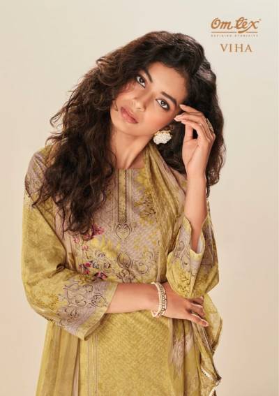 Viha By Omtex Fancy Lawn Cotton Summer Special Salwar Kameez Collection